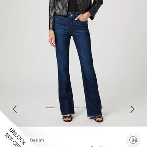 Paige High Rise Laurel Canyon Bootcut Jeans